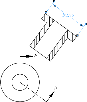 2010 Solidworks Help Aligned Section Views
