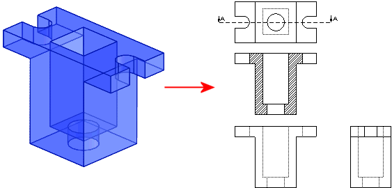 Creating a Drawing from a 3D model - 2012 - SOLIDWORKS Help