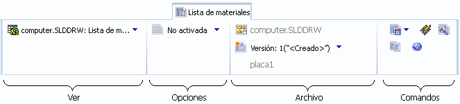 BOM_UI_SolidWork_BOM