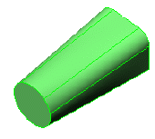 Example of Loft Merge Tangent Faces - 2012 - SOLIDWORKS Help