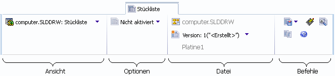 BOM_UI_SolidWork_BOM