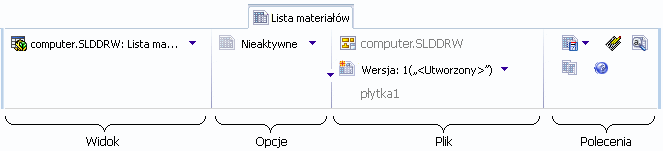 BOM_UI_SolidWork_BOM