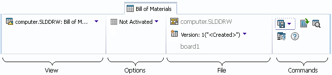 BOM_UI_SolidWork_BOM