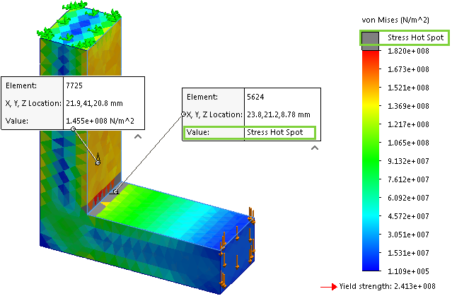 2020 SolidWorks - Assessing Stress Hot Spots