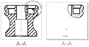 Example: Derived Drawing Views - 2021 - SOLIDWORKS Help