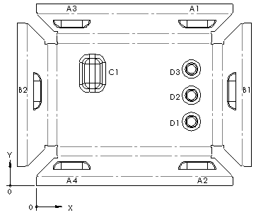 Punch Table Part - flat-pattern-view