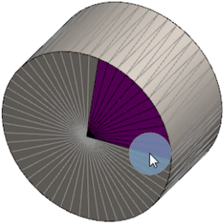 Selecting Facets Using Paint Select Tool - 2021 - SOLIDWORKS Help